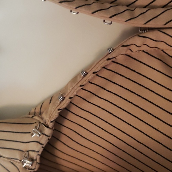 Express Size XL Striped Blouse Career Top - Picture 4 of 6